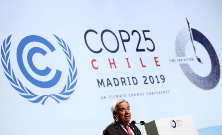 LYNXMPEFB1132.jpg,El secretario general de la ONU, Antonio Guterres, habla durante la inauguración de la cumbre climática COP25 en Madrid, España. 2 diciembre 2019. REUTERS/Sergio Pérez; Crédito: Sergio Pérez, Reuters
