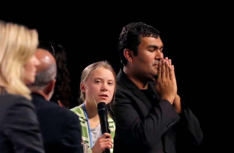 LYNXMPEFBA0T6.jpg,Climate change activist Greta Thunberg speaks as she attends a panel at the High-Level event on Climate Emergency during the U.N. Climate Change Conference (COP25) in Madrid, Spain December 11, 2019. REUTERS/Susana Vera; Crédito: SUSANA VERA, Reuters LYNXMPEFBA0T6.jpg,Climate change activist Greta Thunberg speaks as she attends a panel at the High-Level event on Climate Emergency during the U.N. Climate Change Conference (COP25) in Madrid, Spain December 11, 2019. REUTERS/Susana Vera; Crédito: SUSANA VERA, Reuters