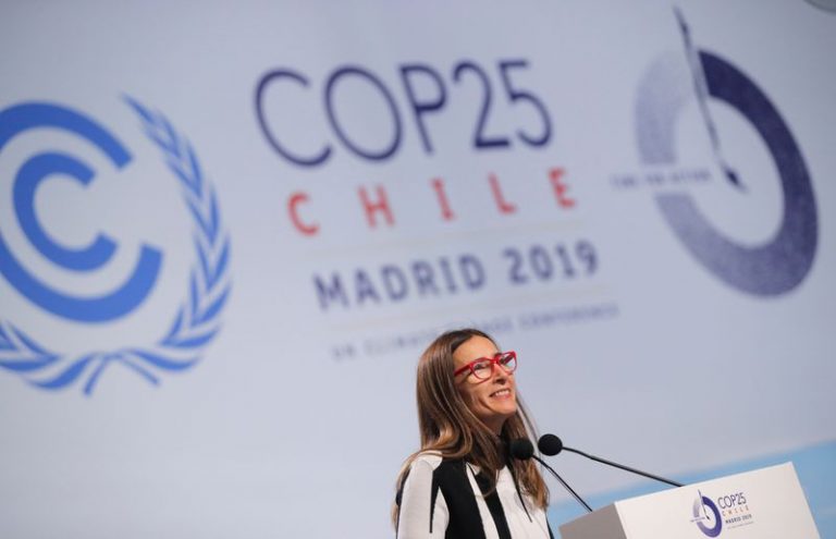 LYNXMPEFBB18M.jpg,Foto de archivo. La ministra del Medio Ambiente de Chile, Carolina Schmidt, durante la ceremonia de apertura de la COP25 en Madrid, España. 2 de diciembre de 2019. REUTERS/Susana Vera.
; Crédito: SUSANA VERA, Reuters
