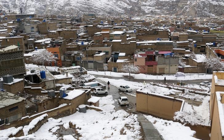 LYNXMPEG0D0TB.jpg,Vista panorámica de un área residencial después de una avalancha en Mariabad, Quetta, Pakistán. 13 de enero de 2020. REUTERS/Naseer Ahmed.; Crédito: NASEER AHMED, Reuters