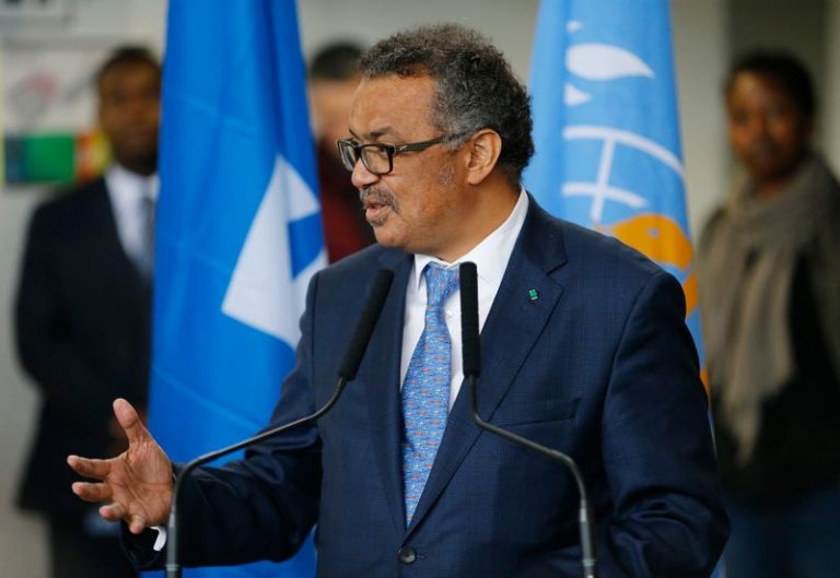 LYNXMPEG0L29U.jpg,Imagen de archivo del director general de la OMS, Tedros Adhanom Ghebreyesus, en Ginebra, Suiza. 4 de octubre de 2019.  REUTERS/Pierre Albouy ; Crédito: Pierre Albouy, Reuters